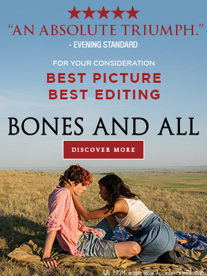 Bones and All - Best Editing - United Artists