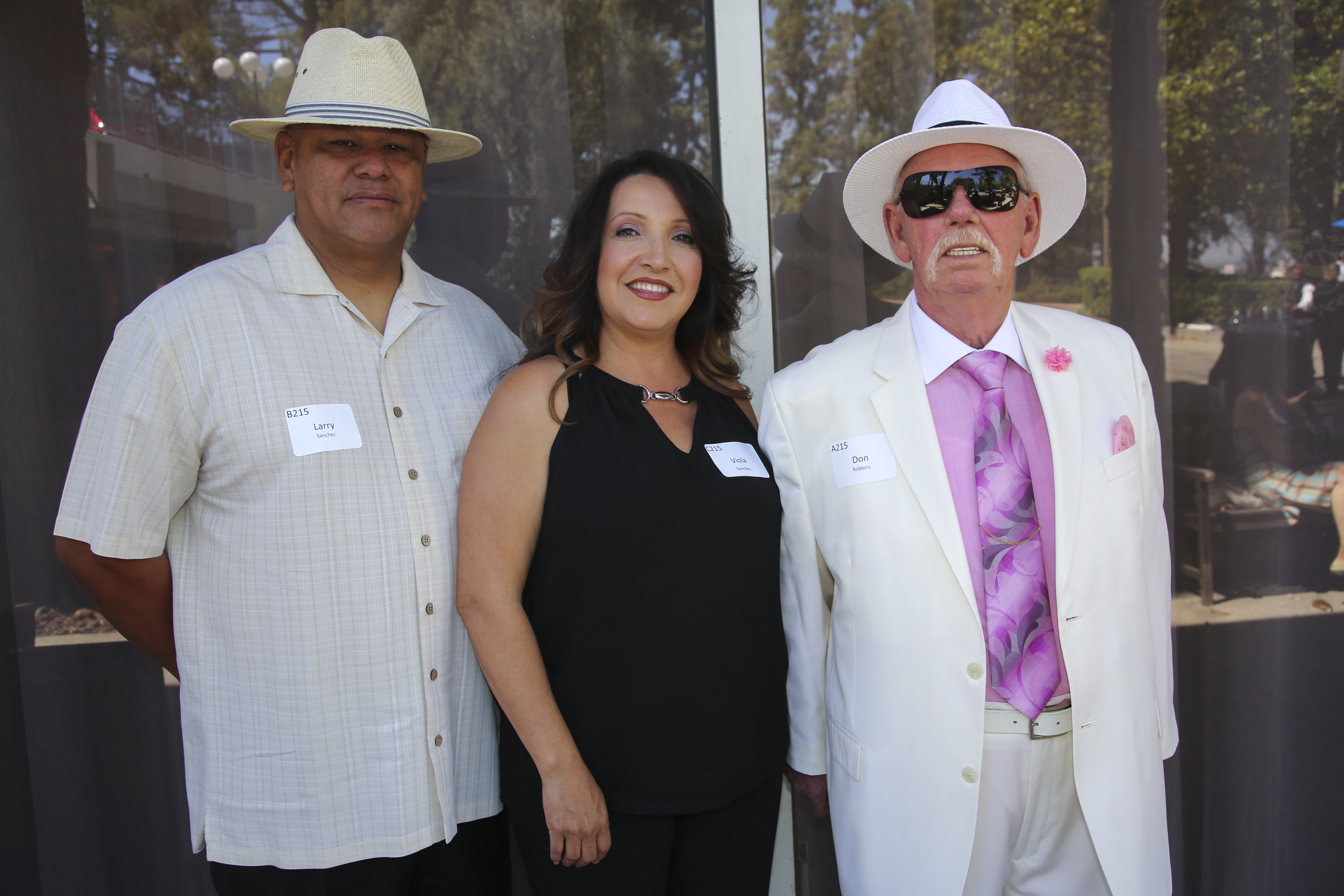 Larry Sanchez, Viola Sanchez, Don Robbins