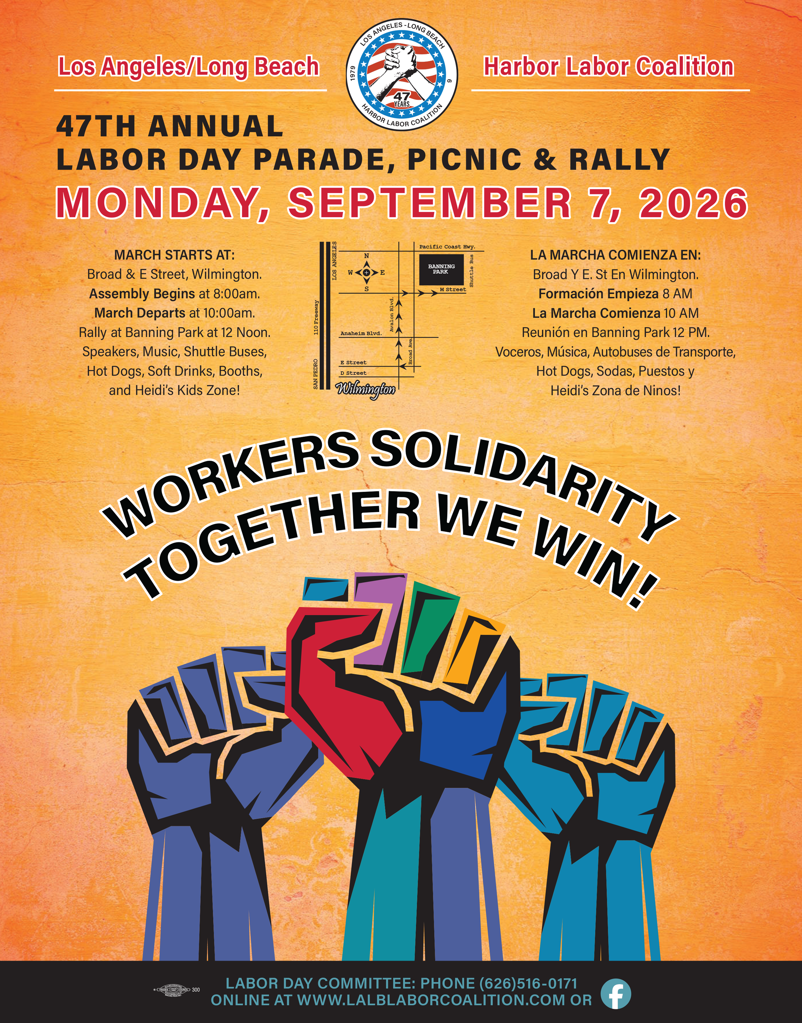 <span class=''>47th Annual Labor Day Parade and Rally</span>
